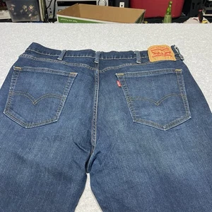 Levis 541 Mens Straight Leg Blue Stretch Denim Jeans Men’s Size 38x30 - Picture 1 of 13