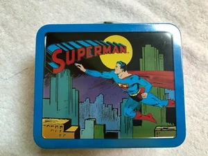 "NEW/SEALED" Hallmark School Days MINI Lunch Box - "1950s Superman" - Picture 1 of 7