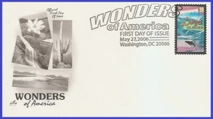 USA4 #4036 U/A ARTCRAFT FDC Glaciar Bering glaciar más grande Maravillas de América - Imagen 1 de 1