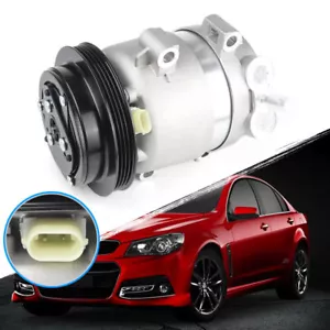 Air Conditioner AC Compressor For Holden Commodore SS VX VT VY LS1 GEN3 V8 5.7L - Picture 1 of 11