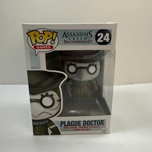 Funko Pop! 24 Assassin's Creed Brotherhood Plague Doctor RARO *DESGASTE EN CAJA* - Imagen 1 de 9