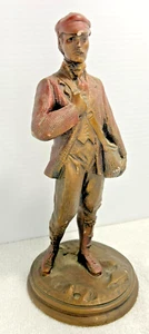 Austin Sculpture Gentleman Angler AP3699 Signed Made in USA Missing Pole READ - Picture 1 of 16