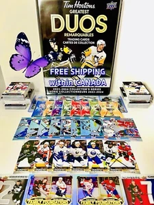 π¦ 2023-24 UD Tim Hortons GREATEST DUOS Base/Inserts~You Pick π¦ - Picture 1 of 1