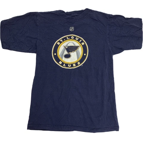St Louis Blues David Backes Reebok Men's T-Shirt Size S Cover