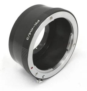Pentax PK K Lens To Micro 4/3 M4/3 Mount Adapter Olympus M43 Panasonic GX7 G6 - Picture 1 of 2