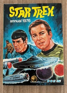 Star Trek Annual World Distributors - 1976 Hardcover BBC (Gold Key Reprints) - Picture 1 of 9