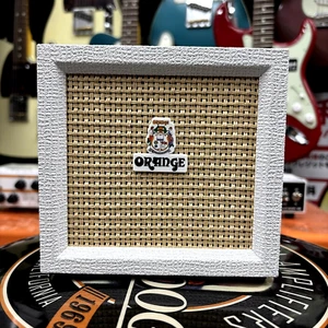 ORANGE Crush Mini Amp White Japan Limited Color From Japan Brand NEW - Picture 1 of 3