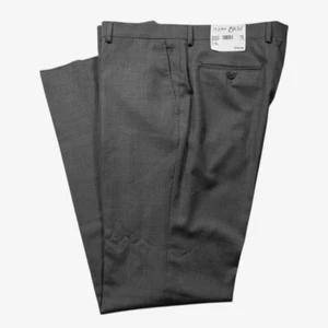 Jos. A. Bank 1905 Mens Dress Pants 38 Gray 100% Wool Flat Front Trousers NWT - Picture 1 of 9