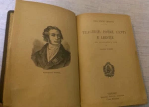 Vincenzo Monti - TRAGÖDIEN, GEDICHTE, LIEDER UND LYRISCHEN - 1904 - Salani - Bild 1 von 1