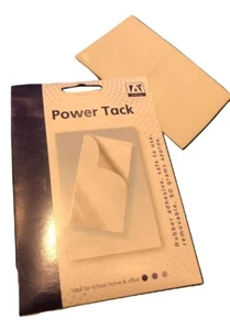 WHITE RE-USABLE STICKY TACK (BLUE BLU TAC) ADHESIVE POWER TACK HOME OFFICE CRAFT - Imagen 1 de 3