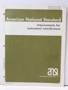 1978 American National Standard C57.13 Requirements for Transformers 061124WT2 - Bild 1 von 3