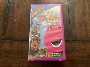 Barney - Lets Go to the Zoo (VHS, 2001) - Picture 1 of 5