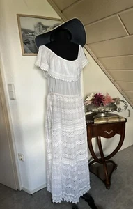 MosnovabHippie Boho Maxikleid , Kleid Weiß 40,42 - Bild 1 von 9