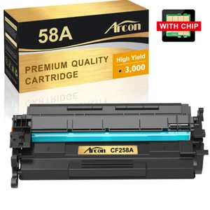 CF258A Toner Cartridge for HP 58A Laserjet Pro M404n M404dw MFP M428dw With Chip - Picture 1 of 11