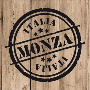 Monza Adesivi Vinile 10 cm Adesivo Monza Italia Parete Tablet Moto Auto - Picture 1 of 4