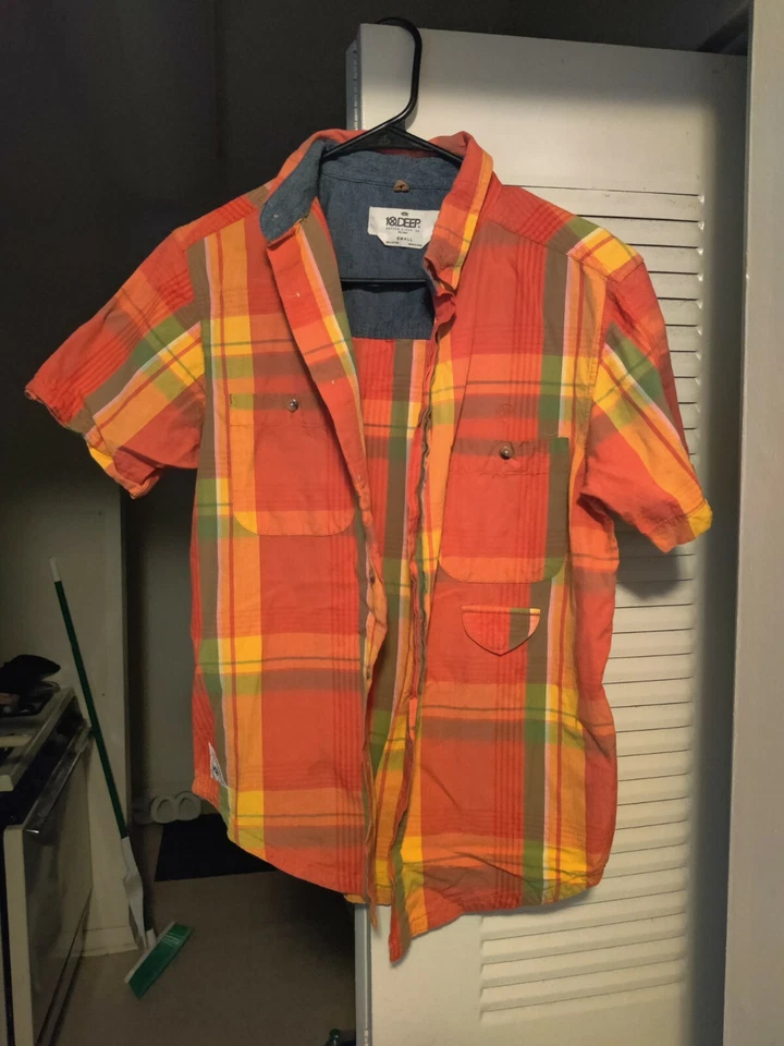 10 DEEP Mens Button Down Shirt Size Small, Multicolor - Image 1 of 4