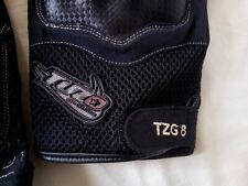 TUZO Moto Couture TZG-8 Motorcycle Gloves. Lightweight. Size XL. Black.