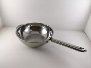 Wolfgang Puck Cafe Collection 18/10 Stainless Steel 10” Stir Fry Pan Wok Skillet - Picture 1 of 7