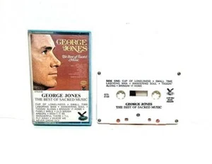 The Best of Sacred Music by George Jones Cassette 1984 Gusto Records - Picture 1 of 1