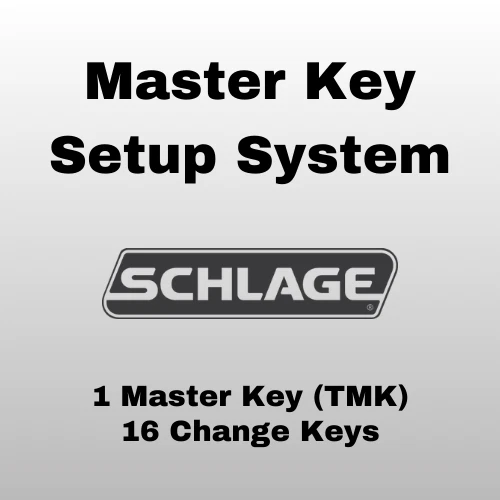 EVERYTHING LOCKS SCHLAGE 6-Pin Master Key Setup System (1 Master Key, 16 Change Keys)