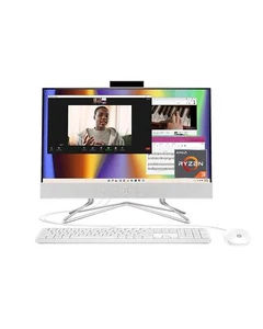 HP All-in-One PC Desk Computer 21.5" Ryzen 3 8GB 256GB SSD Win11 Home 22-dd0032 - Picture 1 of 8