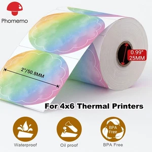 Direkte Thermische Versand/Adresse Papier Etiketten für Zebra & Rollo Phomemo Drucker - Bild 1 von 70