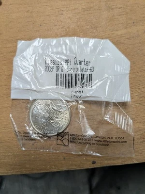 Uncirculated 2002  P Or D Mississippi Quarter - Image 1 of 4