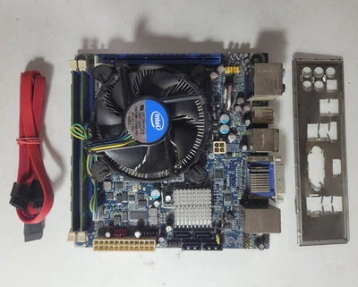 Intel DH57JG Desktop Motherboard w/i3-540@3.7GHz, 4GB RAM, IO Shield #0637 - Image 1 of 4