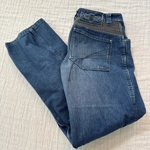 Joe Rocket Accelerator Aramid Reinforced Mens Denim Blue Jeans Motorcycle Pants - Foto 1 di 9