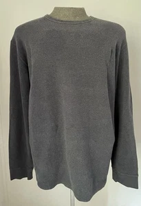 Camicia termica vintage Y2K GAP grigia waffle maglia L skater grunge rock 213937 cotone - Foto 1 di 13