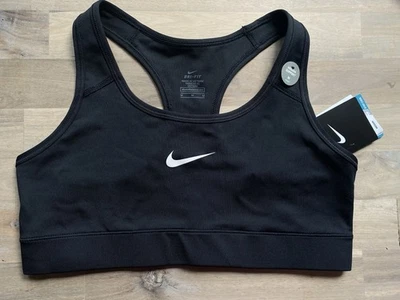 New Nike Victory Compression Sports Bra Women’s Medium Color Black - Image 1 of 4