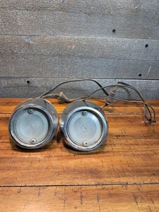 Used Original 1967 1968 Ford Mustang Parking Light Assemblies - Picture 1 of 10