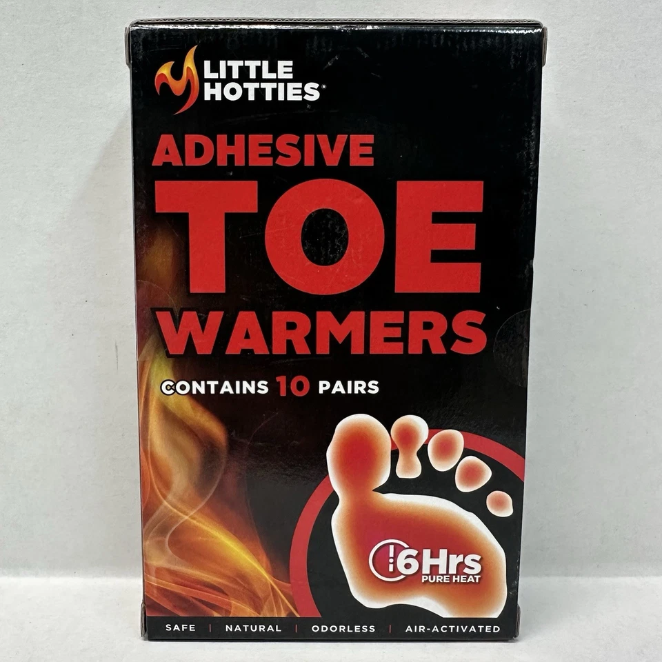Little Hotties - Adhesive Toe Warmers 10-Pairs - New - Image 1 of 1