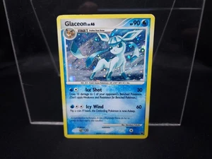 Pokémon Diamond & Pearl Majestic Dawn Glaceon 2008 holograma raro #20/100 - Imagen 1 de 2
