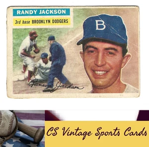 1956 Topps #223 Randy Jackson LOW GRADE/FILLER - Picture 1 of 2