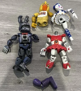 Lot Of Parts Funko 5" Articulated Figure Five Nights at Freddys FNAF 2016 - Picture 1 of 3