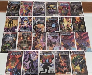 THANOS #13-18 + Varianten VOLLSTÄNDIG GELAUFEN LOT (23) COMICS ALLE SIGNIERT Geoff Shaw NM/M - Bild 1 von 5