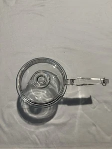 Pyrex Flameware Doppelkessel 6238 mit Glasdeckel (Einsatz fehlt) Made in USA Vintage - Bild 1 von 9