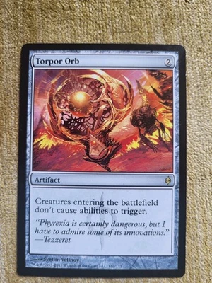 MTG Magic the Gathering Torpor Orb (162/181) New Phyrexia NM  - Image 1 of 3