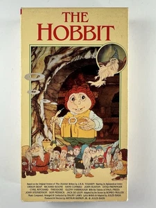 The Hobbit VHS Animated Lord Of The Rings J.R.R. Tolkien Warner Home Video 1991 - Picture 1 of 6