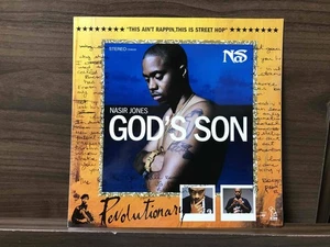 Álbum de pegatinas promocionales Nas God's Son arte hip hop coleccionable - Imagen 1 de 2