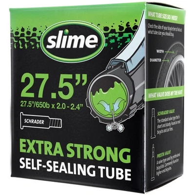 Slime Extra Strong Self-Sealing Bicycle Inner Tube Schrader Valve - Image 1 of 4