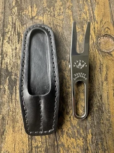 Scotty Cameron Edelstahl GSS Divot Tool RAR Lederscheide - Bild 1 von 4