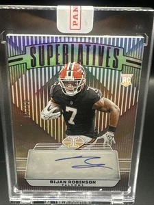 1/10! Panini Illusions 2023 - Superlativos Bijan Robinson Rookie Auto (AU, RC) - Imagen 1 de 2