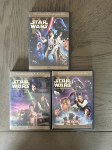 Star Wars Limited Edition Original Trilogy DVD Scratch Free - Picture 1 of 15