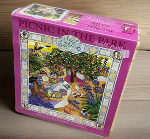 Cynthia fitting Jigsaw Puzzle 2003 Guell Park Barcelona Gaudi Ceaco Picnic - Picture 1 of 11