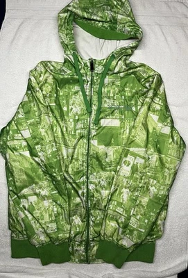 Sudadera con Capucha Zoo York Cremallera Matt Weber Serie de Fotos Volumen 1 Impresión Completa Talla L Foto 1 de 4