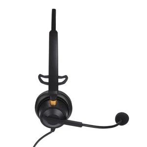 H600-3.5VA Telefon Zestaw słuchawkowy Anti-Shock 3,5 mm Jack Biznesowy zestaw słuchawkowy z mikrofonem CB - Zdjęcie 1 z 23
