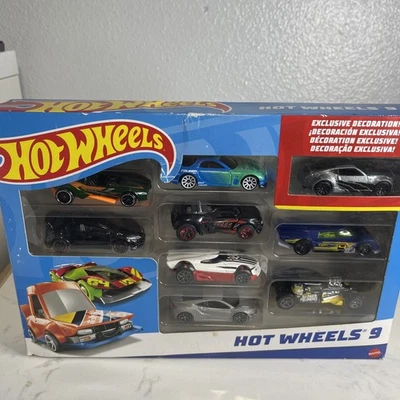 Paquete de regalo de 9 coches Hot Wheels X6999 Foto 1 de 4