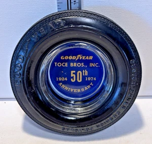 Vintage Good Year Toce Bros., Inc. 1924-1974 50th Anniversary Ash Tray - Picture 1 of 4